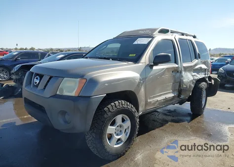 2006 Nissan Xterra S из США, поврежденный, VIN 5N1AN08W46C500342